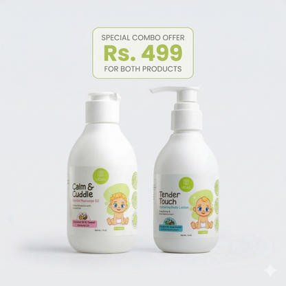 Massage Oil & Body Lotion Special Combo