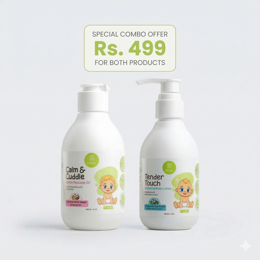 Massage Oil & Body Lotion Special Combo